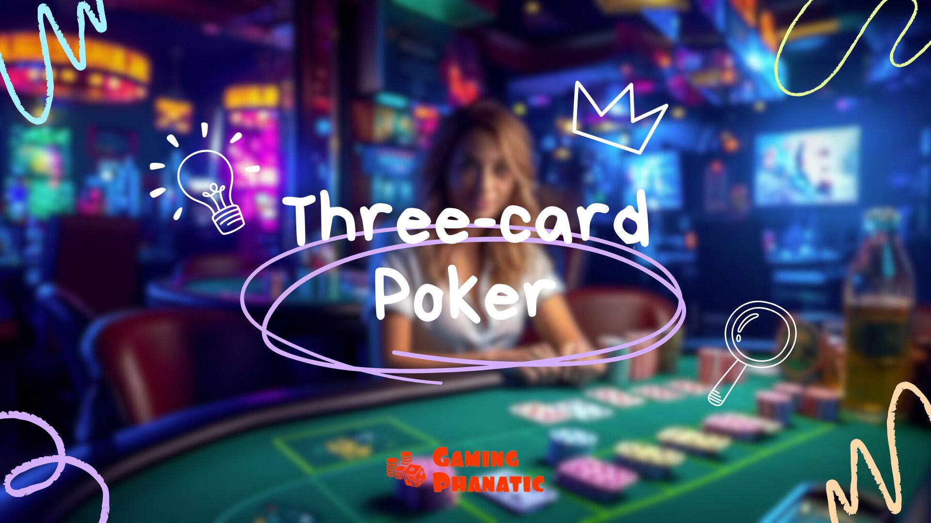 What is three-card poker?
